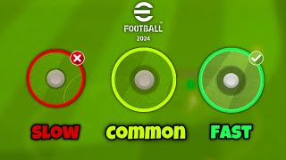 4 Joystick Control Settings And Tips To Play Like A PRO   Reupload  Tips and Tricks  Efootball [upl. by Oyr757]