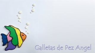 Cómo Decorar Galletas De Pez Angel [upl. by Everara]