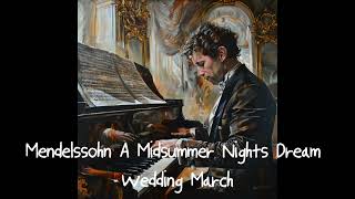 멘델스존 한 여름 밤의 꿈 결혼 행진곡 Mendelssohn A Midsummer Nights Dream Wedding March [upl. by Kenay]