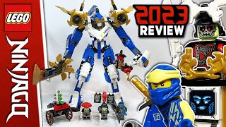 LEGO Ninjago Jays Titan Mech 71785  EARLY 2023 Set Review [upl. by Olimreh98]