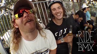 BULLSHITTIN AT THE VANS BMX PRO CUP SYDNEY [upl. by Adnah]