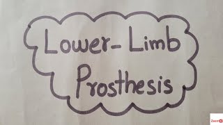 Lower Limb ProsthesisTypes Of Lower Limb ProsthesisImmediate PostOperative Prosthesis [upl. by Korfonta]