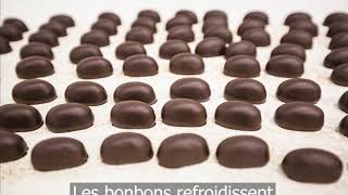 La fabrication des chocolats à la liqueur [upl. by Naras]