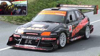 700Hp FORD ESCORT COSWORTH Gabat  ONBOARD Legendary Monster [upl. by Rosabella]