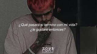 LiL PEEP — Thinkin bout u Español [upl. by Ardaid564]