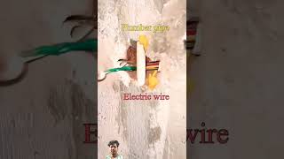 plumber vs electrician k bich ladai kyon hoti rahti hai construction shorts electricsciencetrick [upl. by Iaj]