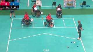 World Boccia Championships 12122022 GERMANY vs THAILAND BC4 [upl. by Luo]