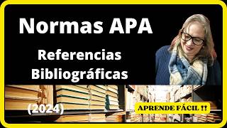 👉 Normas APA 7 Referencias bibliográficas ¡Domina el arte de citar tus fuentes 2024 [upl. by Byrdie]