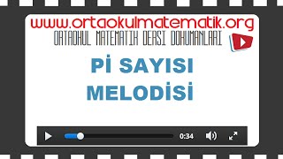 Pi Sayısı Melodisi [upl. by Aldwon]