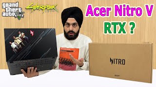 Acer Nitro V  Display Heating issue❓Unboxing amp Review  80 Games Tested 🎯🎯 [upl. by Inohtna]