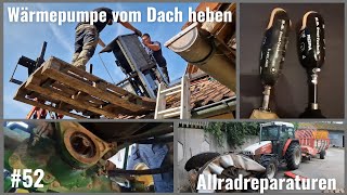 Spaß auf dem Dach Prothese ist fertig Reparaturen amp kleine AKF  Vlog 52 [upl. by Heinrik167]