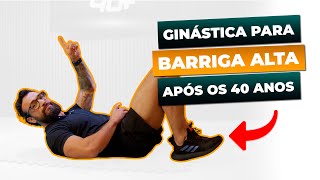 EXERCÍCIO FÁCIL PARA ESTÔMAGO ALTO  Ginástica para Barriga Alta I Zanon Macedo [upl. by Thesda]