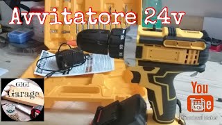 faidate maker test tomtop Cordless Drill Driver Kits with 2 Battery 21V Handheld Electric Drill [upl. by Arlen]