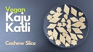 Kaju Katli Recipe  How to Make Kaju Katli  Vegan Kaju Katli  Vegan Mithai  Kaju Katli Tips [upl. by Lina869]