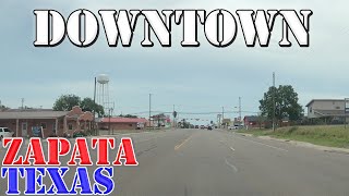 Zapata  Texas  4K Downtown Drive [upl. by Uyerta]