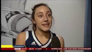 BBC News Channel Friday Report  Wheelchair Basketball World Championships Finals 2018 [upl. by Analise127]