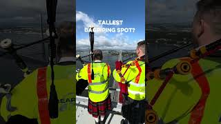 Tallest Bagpiping spot in Scotland shorts scotland scotlandtravel travel bagpipes kilts [upl. by Zeralda]