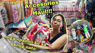 Haul tayo ng mga Accesories na nbili ko sa Ganini Accesories Store near Divi Malldaming pagpipilian [upl. by Anattar729]