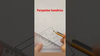 Desenhando perspectiva isométrica [upl. by Inanuah]