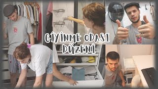 GİYİNME ODAMIZI YERLEŞTİRİYORUZ  Çekmece düzeni Araba Koleksiyonumuz Banyo Raflarımızı Taktık [upl. by Besnard684]