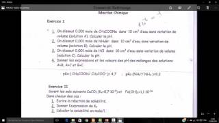 Correction des examens  Chimie en Solution SMPC [upl. by Ardiedal613]