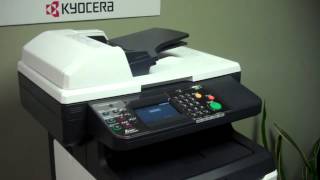 Kyocera FSC2626 Demo [upl. by Atolrac638]