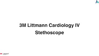 3M Littmann 6200 Cardiology IV Stethoscope  Advanced Healthcare [upl. by Gerrard]