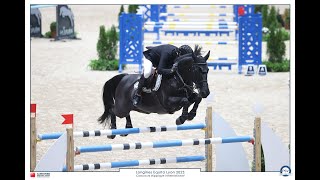 Grand Prix 160 m CSI5W Equita Lyon November 3 2023 Morfine de Muze  Rik Hemeryck [upl. by Nylorahs105]