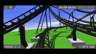 velocicoaster in ultimate coaster 2 [upl. by Hsirt521]