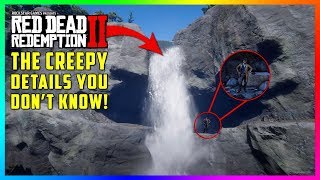 There Is A DARKCREEPY Secret Hidden Behind This Waterfall You Dont Know In Red Dead Redemption 2 [upl. by Cross]