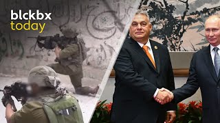 blckbx today Staakthetvuren Gaza  Orbans missie botst met EU  134 landen ontwikkelen CBDC [upl. by Alimhaj]