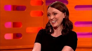 Keeley Hawes Tomb Raider sound effects  The Graham Norton Show Episode 4  BBC One [upl. by Waldron]