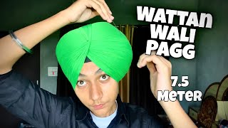 Wattan wali pagg 75 meter  ​⁠​⁠PrabhKhalsa01 [upl. by Aihsemek]