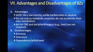 Benzodiazepine and Anxiolytic Drugs [upl. by Ahtis]