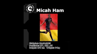 Micah Ham  TalentProjekt Highlights  August 2022 [upl. by Fennie902]