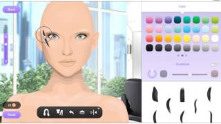 Stardoll Cheekbone Tutorial by Lanadelchanel [upl. by Paris]