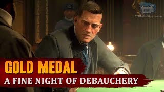 Red Dead Redemption 2  Mission 52  A Fine Night of Debauchery Gold Medal [upl. by Amer]