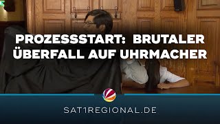 Prozessstart nach brutalen Überfall auf Bremer Uhrengeschäft [upl. by Nahgeem]