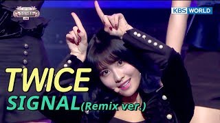 TWICE 트와이스  Intro  SIGNAL Remix ver SUB ENGCHN2017 KBS Song Festival가요대축제 [upl. by Ahseet52]