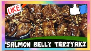 Easy Salmon Belly Teriyaki  by Zxander and Mireen  Fish Recipes [upl. by Jared]