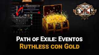 Path of Exile Ruthless con Gold Builds filtro e información útil [upl. by Relyc]