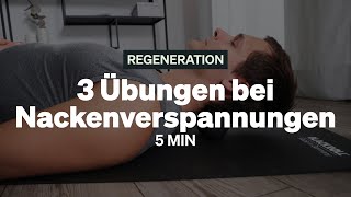 Nackenverspannungen lösen I 3 Dehnübungen für einen entspannten Nacken [upl. by Aloel]