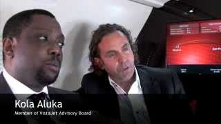 Kola Aluko  VistaJet Expansion Across West Africa [upl. by Drhacir]