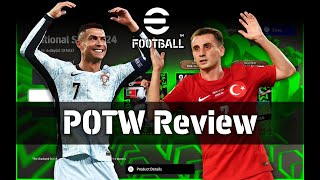 eFootball Pack Review POTW Players 12092024 [upl. by Rudiger]