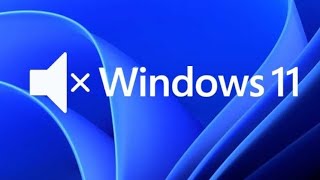 Windows 11 Sound Not Working  Sound Not Work Windows 11  laptop sound problem [upl. by Aenert]