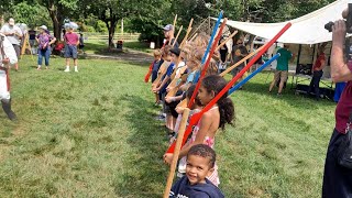 The Battle of Chadds Ford Colonial Festival and Rennactment Sept 11 2021 [upl. by Kucik455]