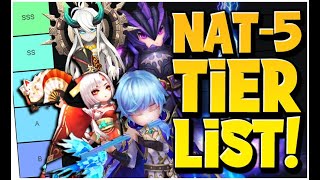 FULL NAT5 TIER LIST  2023 Summoners War [upl. by Leigh]