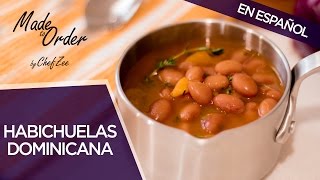 Habichuelas Guisadas Dominicana  A La Orden  Chef Zee Cooks [upl. by Nollie618]