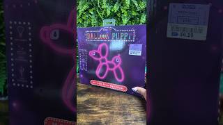 Unboxing balloon puppy LED Neon Wall Light 🐶 ASMR Videos no talking [upl. by Wenger]