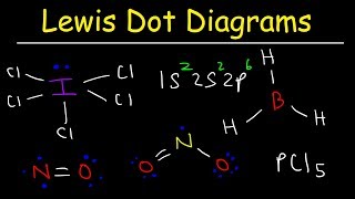 Exceptions To The Octet Rule  Lewis Dot Diagrams [upl. by Froehlich]